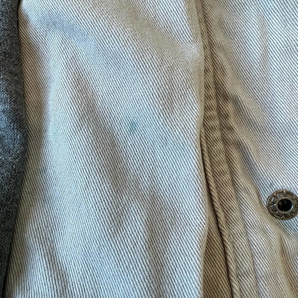 SKIES ARE BLUE gray hooded jacket size medium - Picture 7 of 13